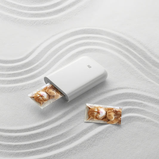 Xiaomi Zink Fotopapier für Mi Portable Fotodrucker, Set 20 Stück TEJ4019GL