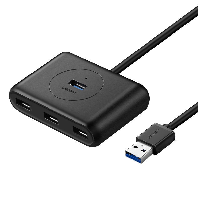USB-Hub UGREEN CR113, 4 x USB-A 3.0, 1m, Schwarz