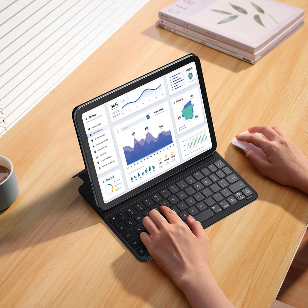 Keyboard Case for Apple iPad Pro 12.9 (2022) / Pro 12.9 (2021) / Pro 12.9 (2020) / Pro 12.9 (2018), Baseus, Brilliance, Black P40112602111-04