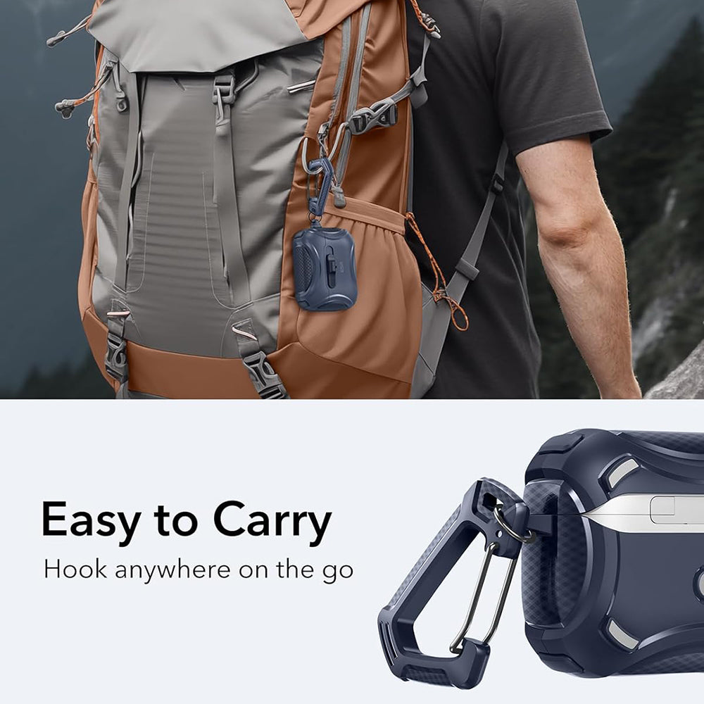 ESR Cyber Hülle für Apple AirPods Pro Serie, Blau