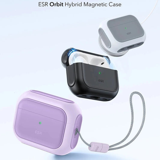 ESR Orbit Hybrid Hülle für Apple AirPods Pro 3, Lila