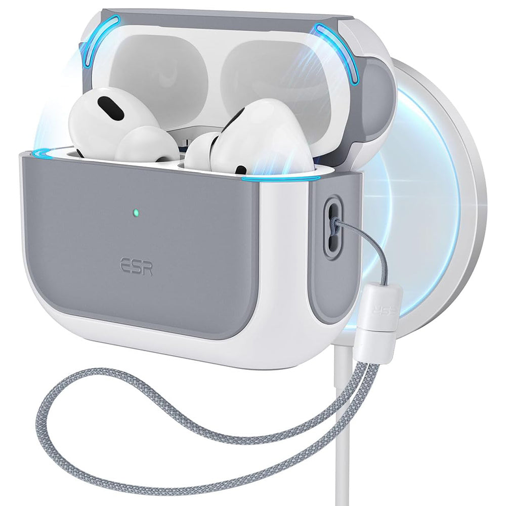 ESR Orbit Hybrid Hülle für Apple AirPods Pro Serie, Weiß