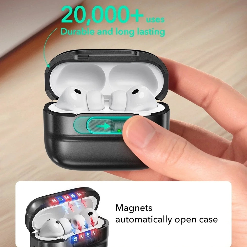 ESR Pulse Magnetic FlickLock Hülle für Apple AirPods Pro 3, Marineblau