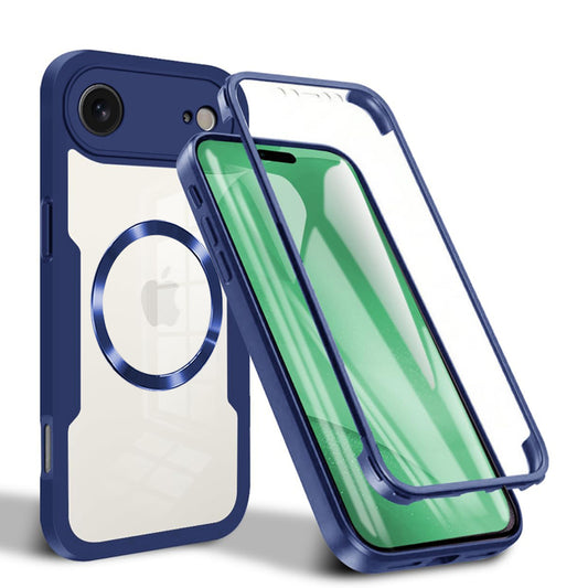 MagSafe Hülle für Apple iPhone 17 Air, Techsuit, ColorVerse 360, Blau