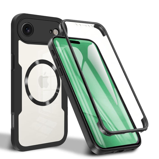 MagSafe Hülle für Apple iPhone 17 Air, Techsuit, ColorVerse 360, Schwarz