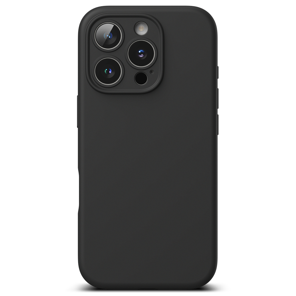 MagSafe Case for Apple iPhone 16 Pro Max, Ringke, Silicone, Black, Resealed