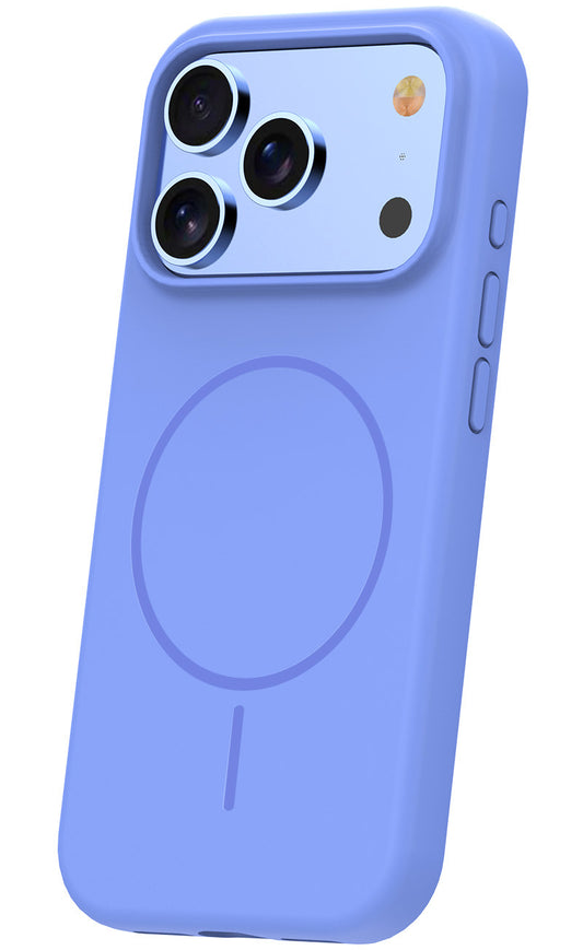 MagSafe-Hülle für Apple iPhone 18 Pro / 17 Pro, OEM, Silicone Thin, Blau