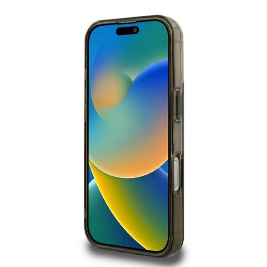 MagSafe Hülle für Apple iPhone 16 Pro Max, Guess, IML 4G Hintergrund, Braun