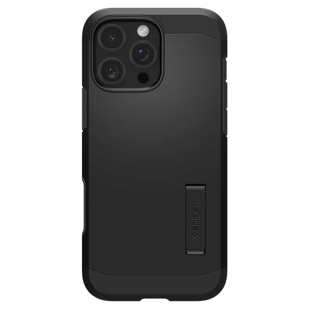 MagSafe Case for Apple iPhone 16 Pro, Spigen, Tough Armor T, Black ACS08510