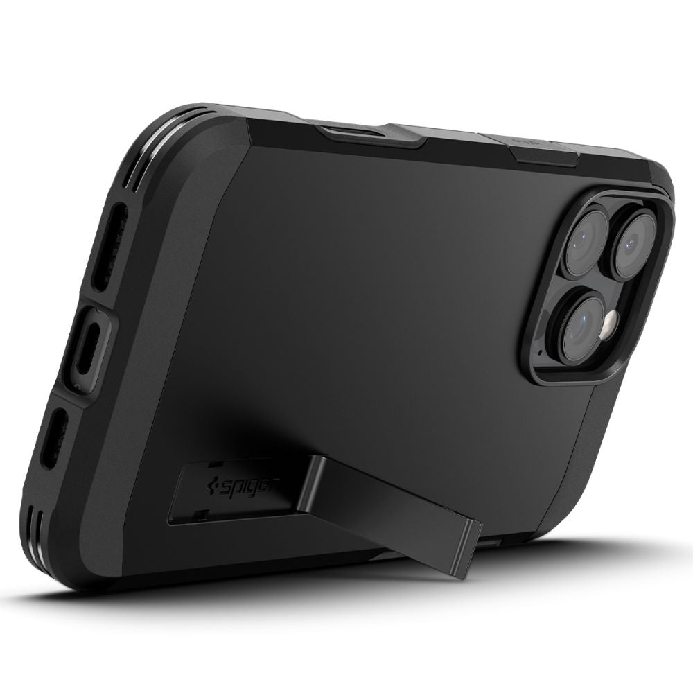 MagSafe Case for Apple iPhone 16 Pro, Spigen, Tough Armor T, Black ACS08510