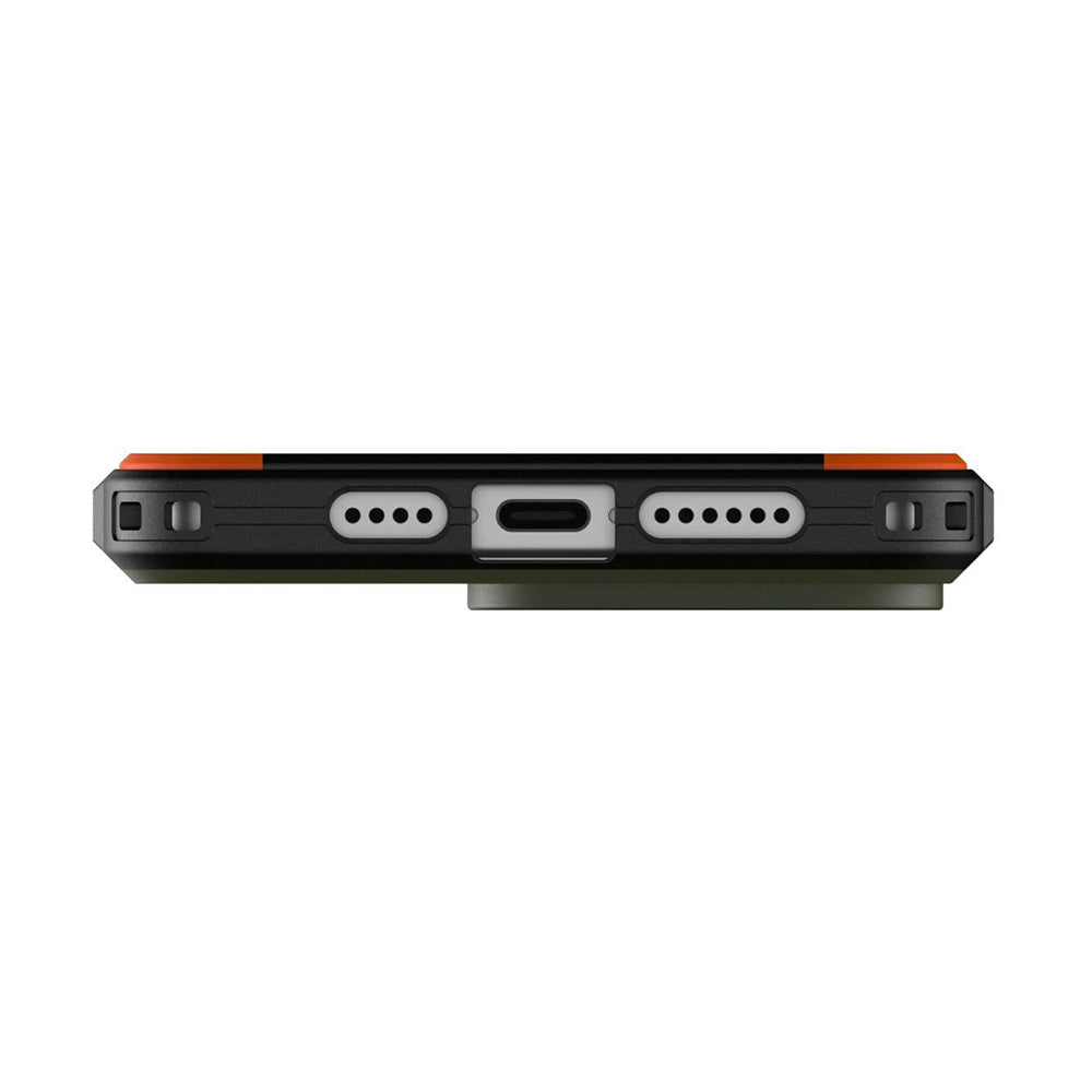 MagSafe Hülle für Apple iPhone 16 Pro, Urban Armor Gear, Civilian, Grün