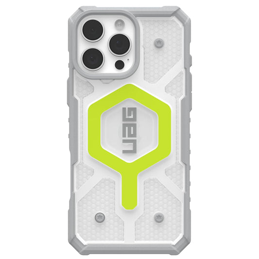 MagSafe-Hülle für Apple iPhone 16 Pro, Urban Armor Gear, Pathfinder Clear, Grün