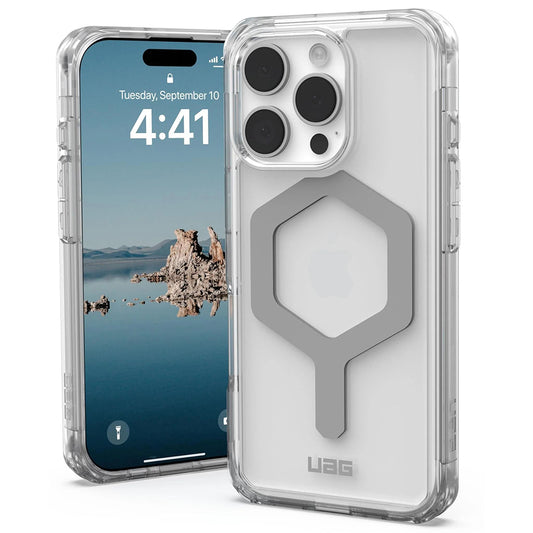 MagSafe-Hülle für Apple iPhone 16 Pro, Urban Armor Gear, Plyo, Transparent
