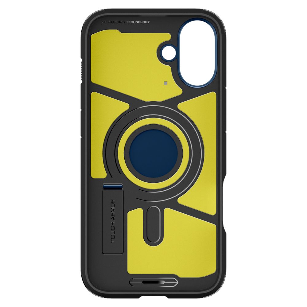 MagSafe Case for Apple iPhone 16, Spigen, Tough Armor, Navy ACS08217