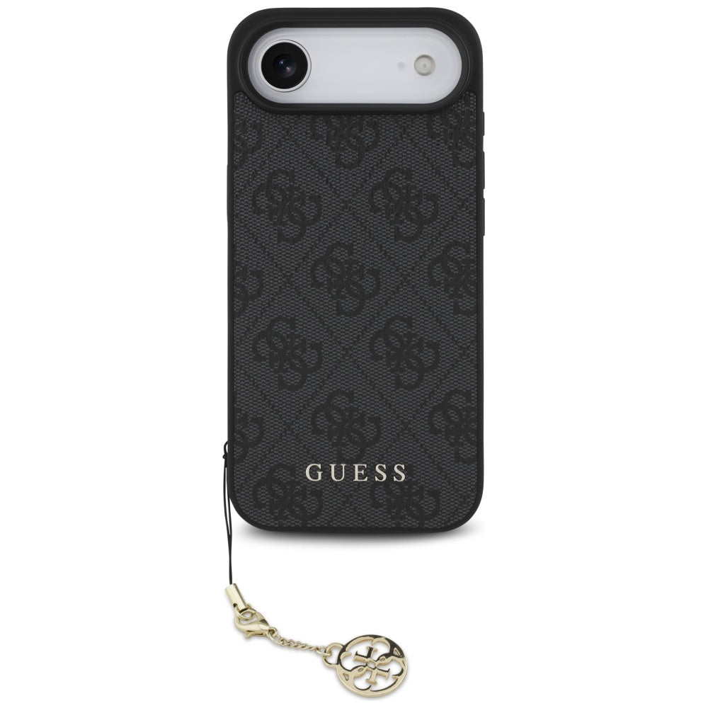 MagSafe Hülle für Apple iPhone 17 Air, Guess, 4G Charm Cradle, Schwarz