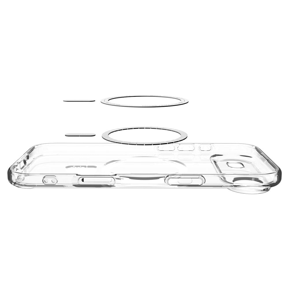 MagSafe Case for Apple iPhone 17 Air, Spigen, Ultra Hybrid, Transparent Gold ACS10315
