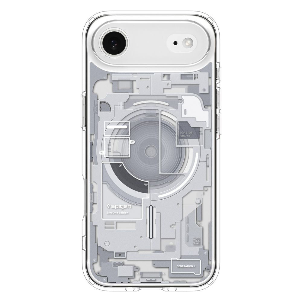 MagSafe Hülle für Apple iPhone 17 Air, Spigen, Ultra Hybrid Zero One, Weiß ACS10318
