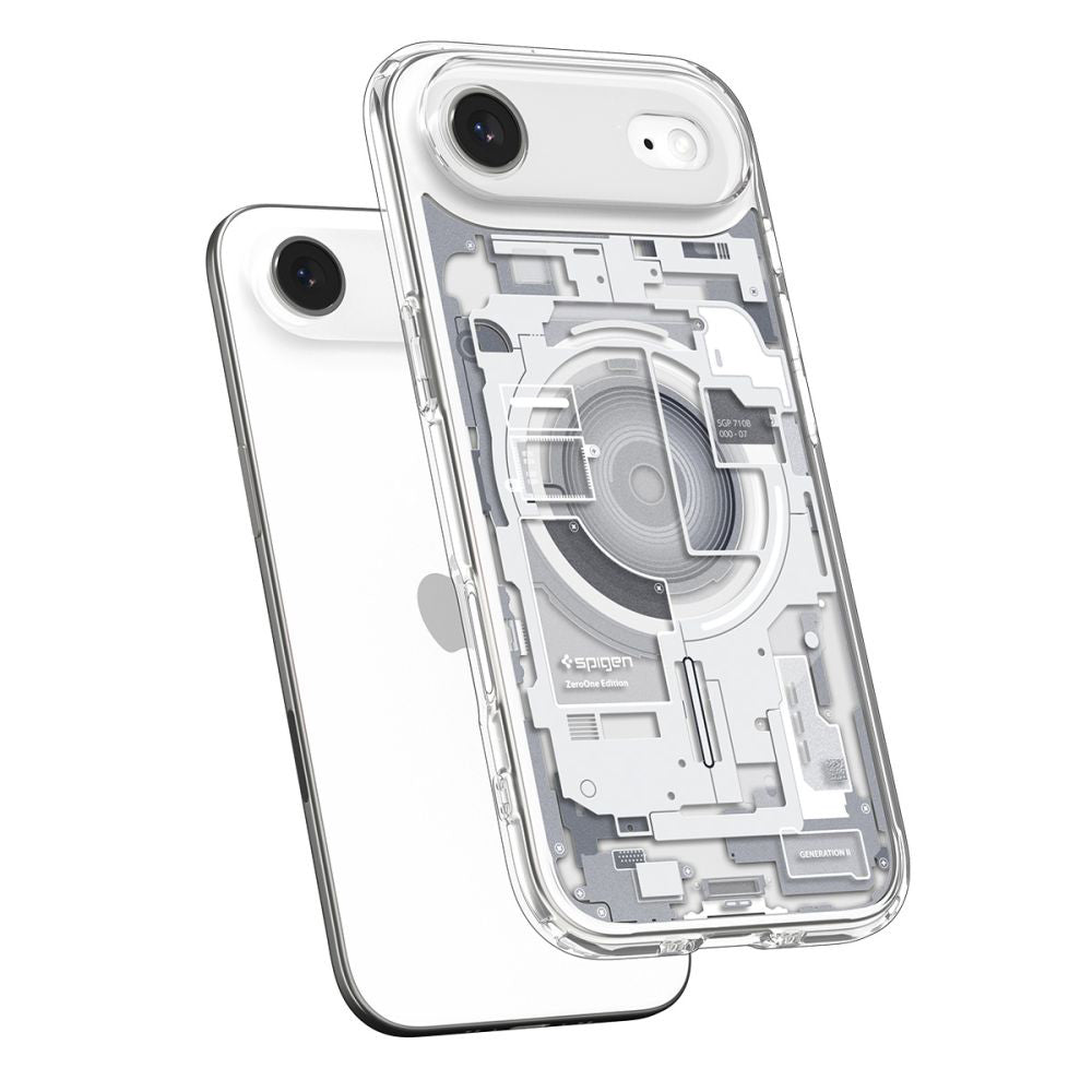 MagSafe Hülle für Apple iPhone 17 Air, Spigen, Ultra Hybrid Zero One, Weiß ACS10318