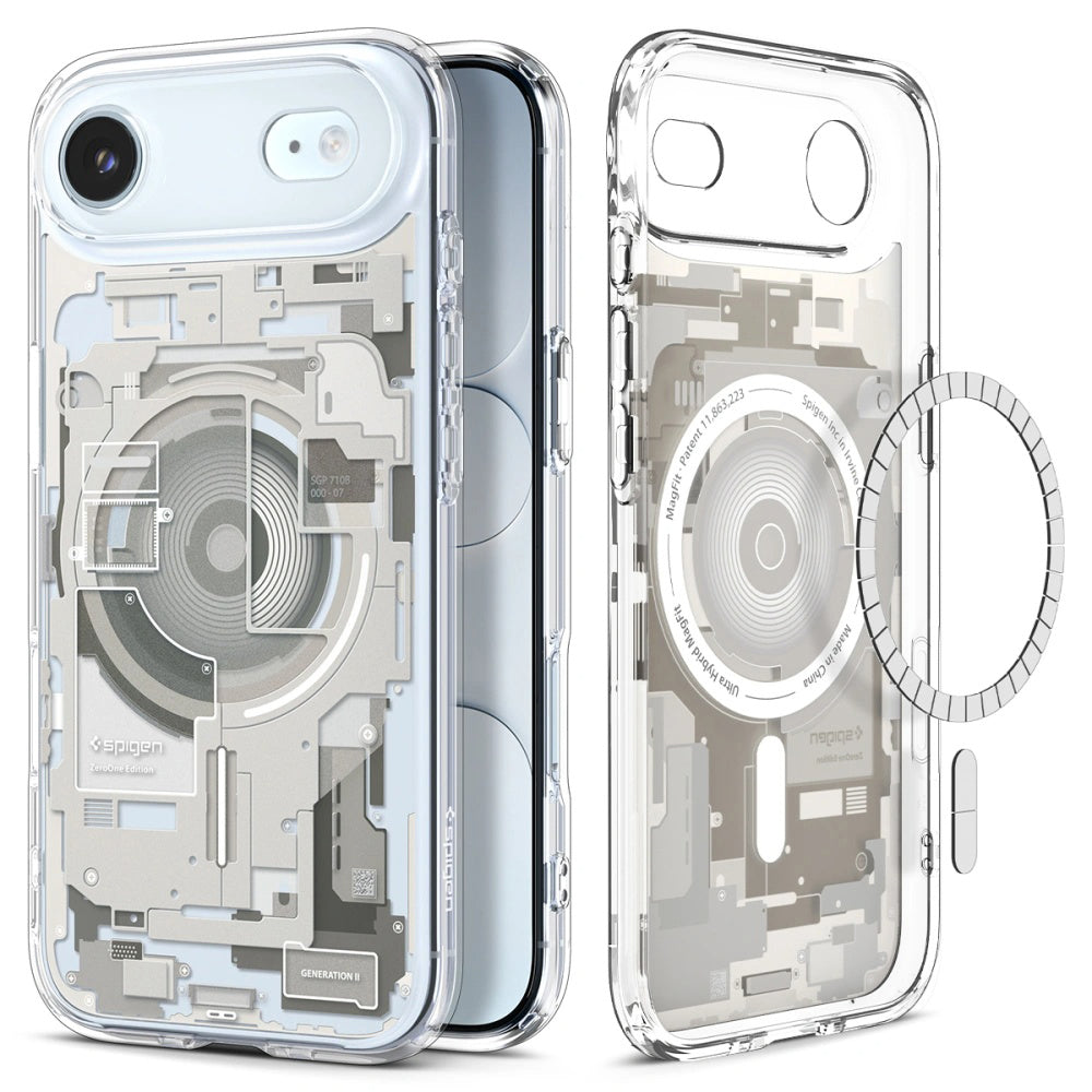 MagSafe Hülle für Apple iPhone 17 Air, Spigen, Ultra Hybrid Zero One, Beige ACS10319