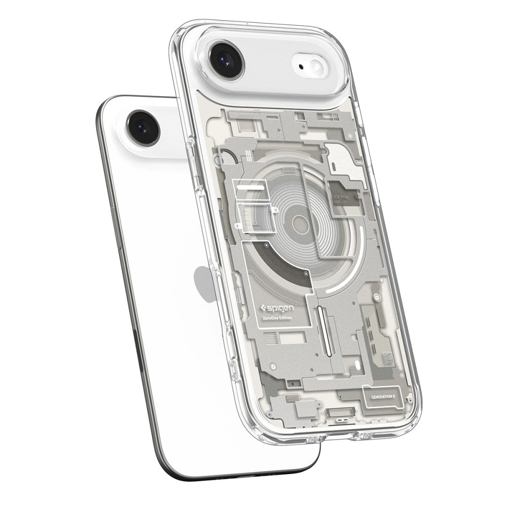 MagSafe Hülle für Apple iPhone 17 Air, Spigen, Ultra Hybrid Zero One, Beige ACS10319