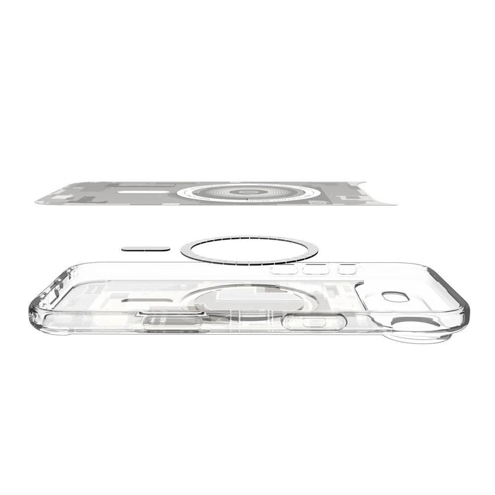 MagSafe Hülle für Apple iPhone 17 Air, Spigen, Ultra Hybrid Zero One, Beige ACS10319