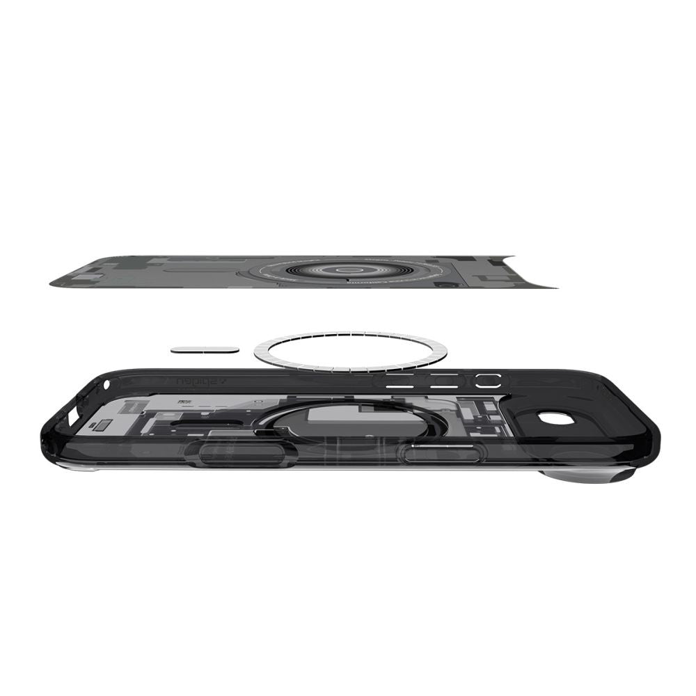 MagSafe Hülle für Apple iPhone 17 Air, Spigen, Ultra Hybrid Zero One, Schwarz ACS10320