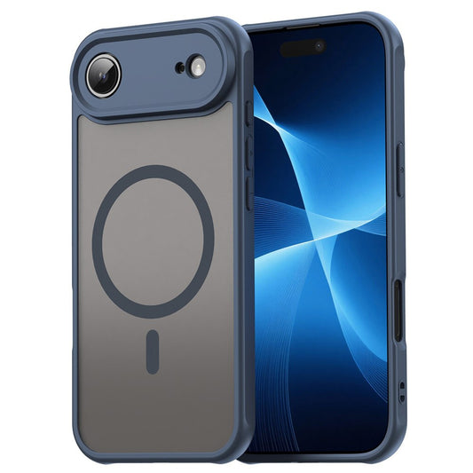 MagSafe Case for Apple iPhone 17 Air, Techsuit, HaloFrost II, Navy Blue