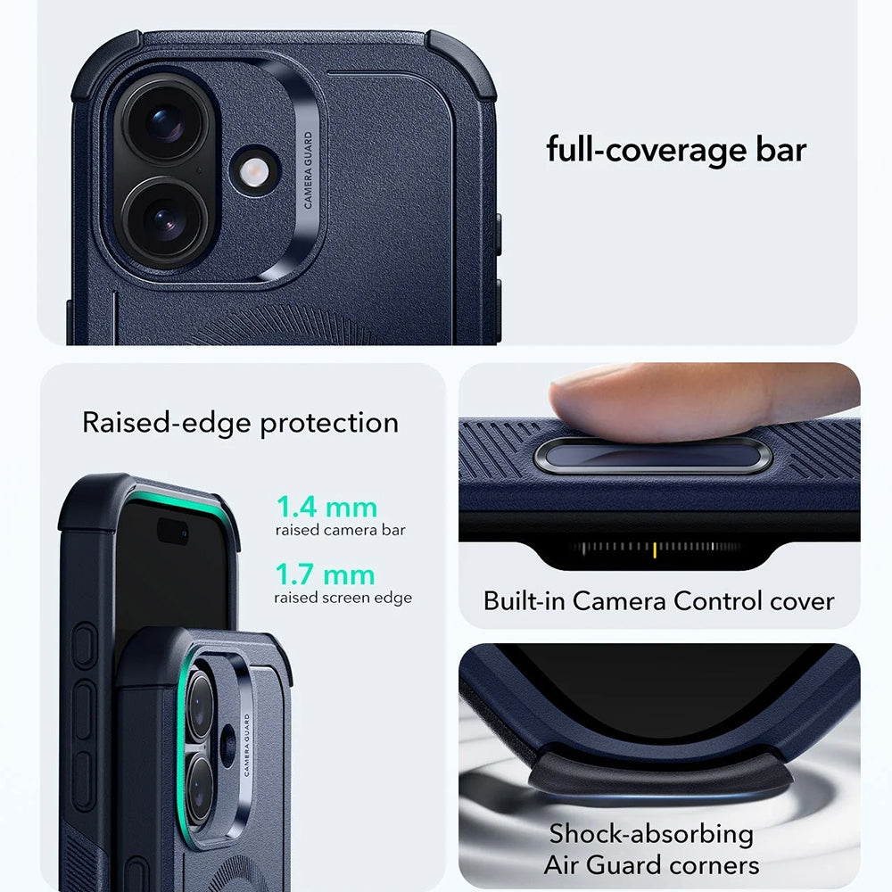MagSafe Case for Apple iPhone 17, ESR, Cyber, Blue