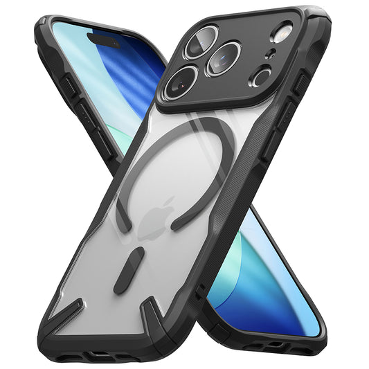 MagSafe Hülle für Apple iPhone 17 Pro Max, Ringke, Fusion X, Schwarz