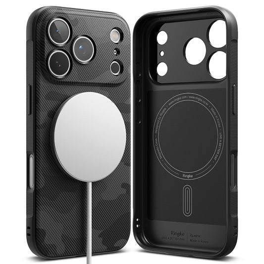 MagSafe Hülle für Apple iPhone 17 Pro Max, Ringke, Onyx, Tarnmuster