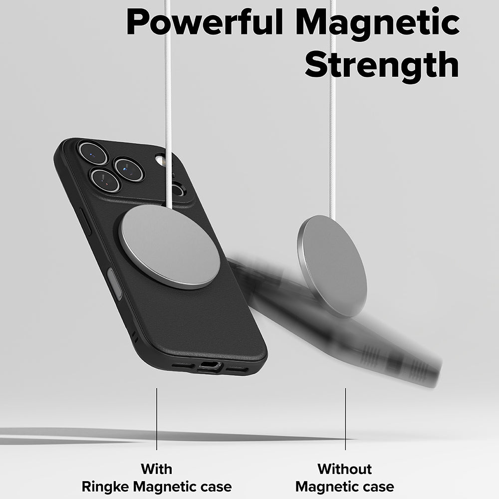 MagSafe Hülle für Apple iPhone 17 Pro Max, Ringke, Onyx, Schwarz