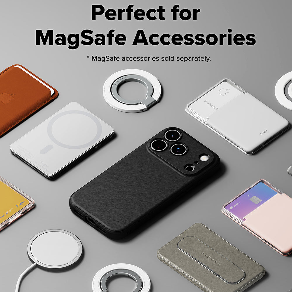 MagSafe Hülle für Apple iPhone 17 Pro Max, Ringke, Onyx, Schwarz