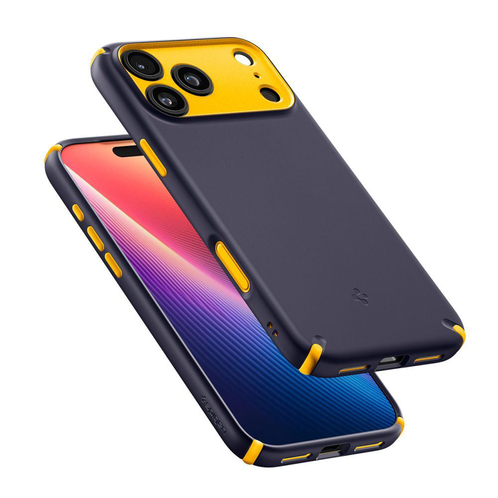 MagSafe Hülle für Apple iPhone 17 Pro Max, Spigen, Caseology Nano Pop Hybrid, Lila ACS11147