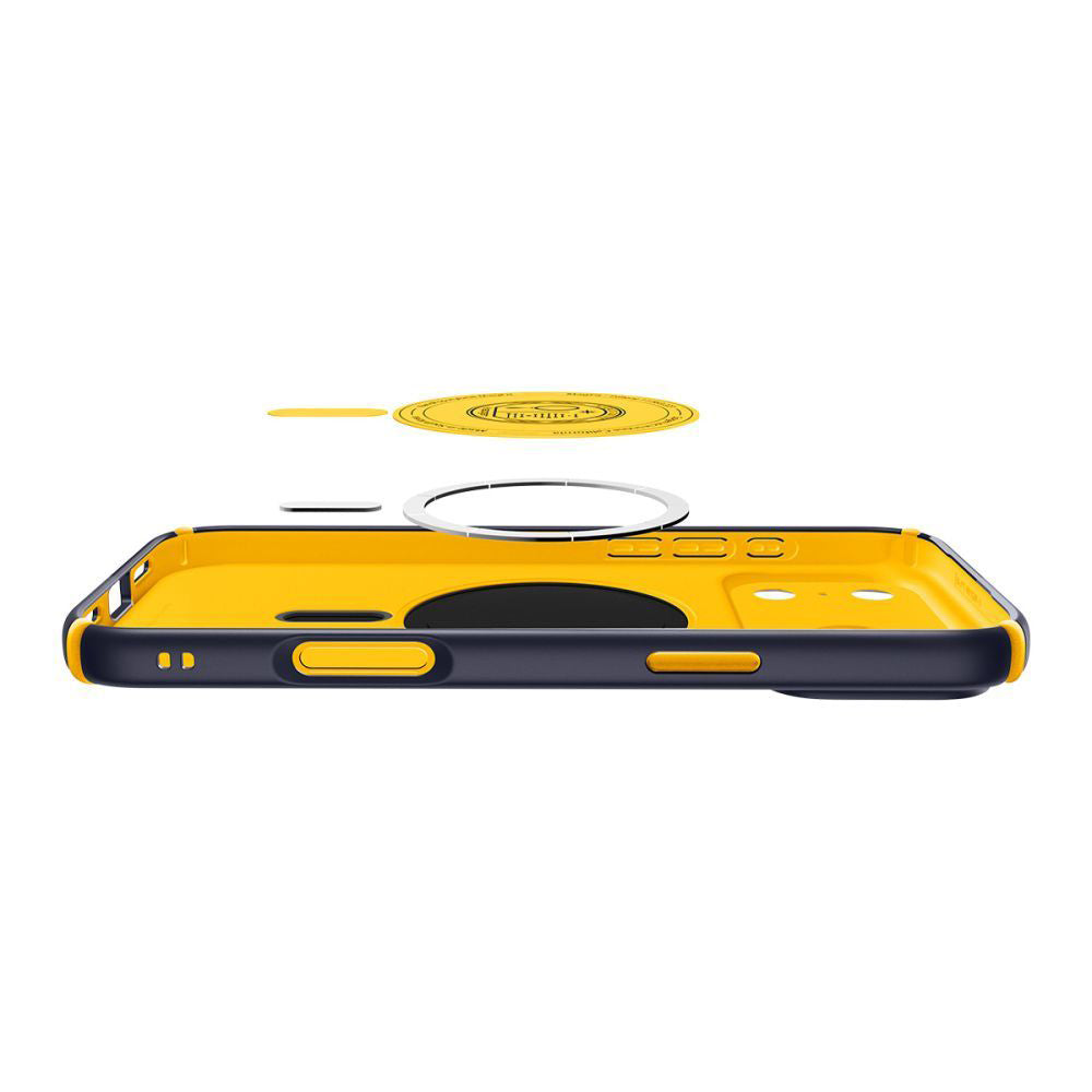 MagSafe Hülle für Apple iPhone 17 Pro Max, Spigen, Caseology Nano Pop Hybrid, Lila ACS11147
