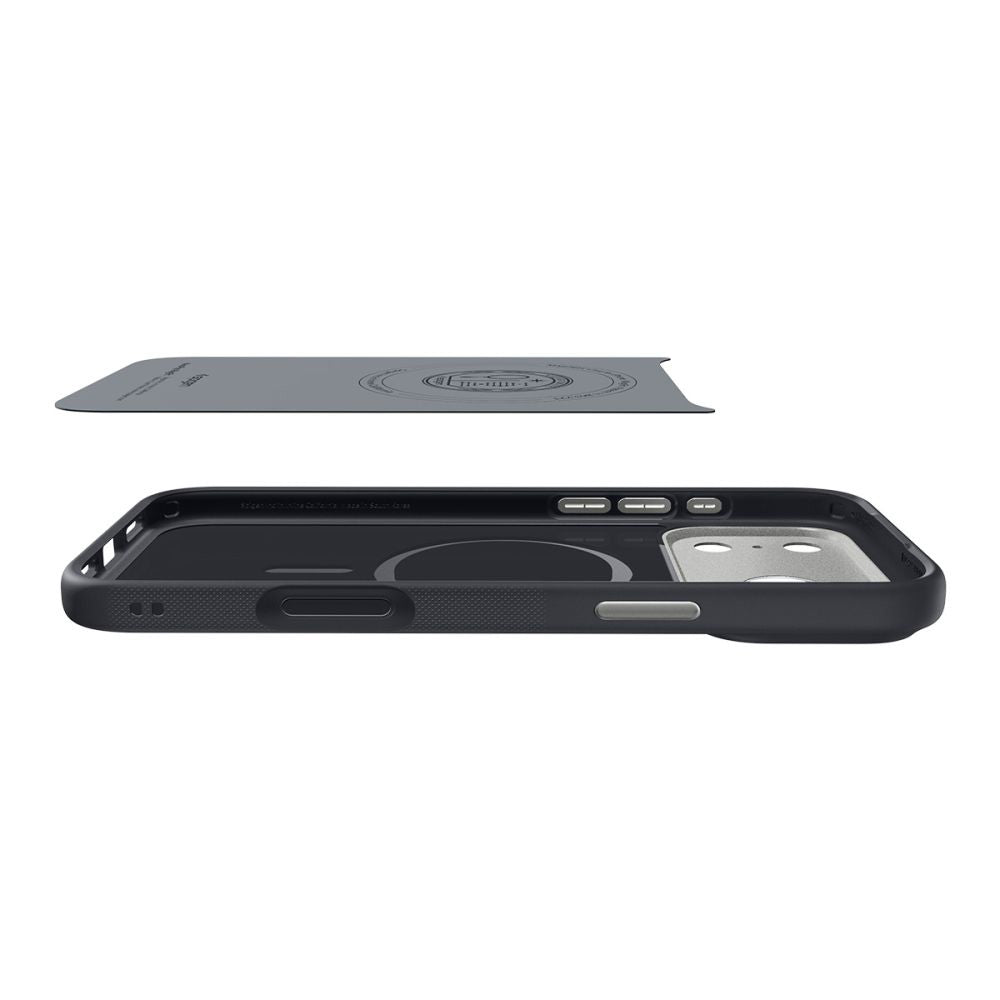 MagSafe Hülle für Apple iPhone 17 Pro Max, Spigen, Caseology Nano Pop, Schwarz