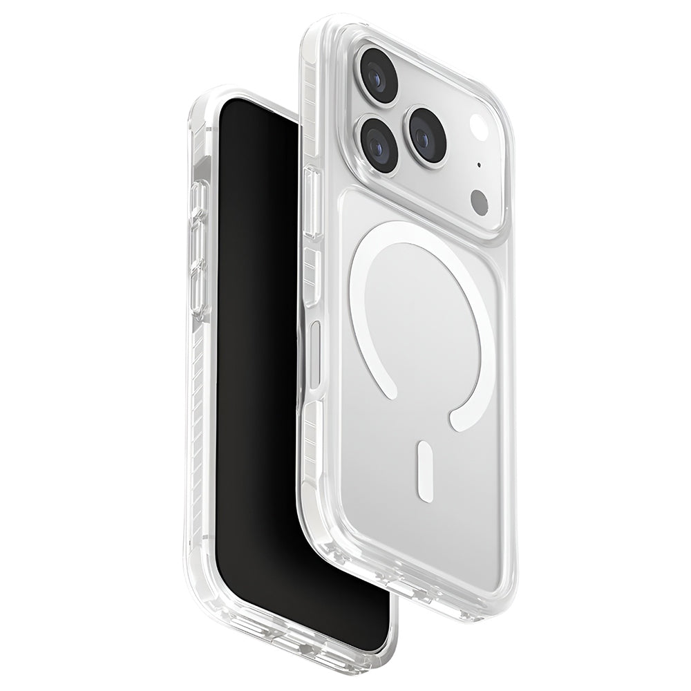 MagSafe Hülle für Apple iPhone 17 Pro Max, UNIQ, Combat MagClick, Weiß