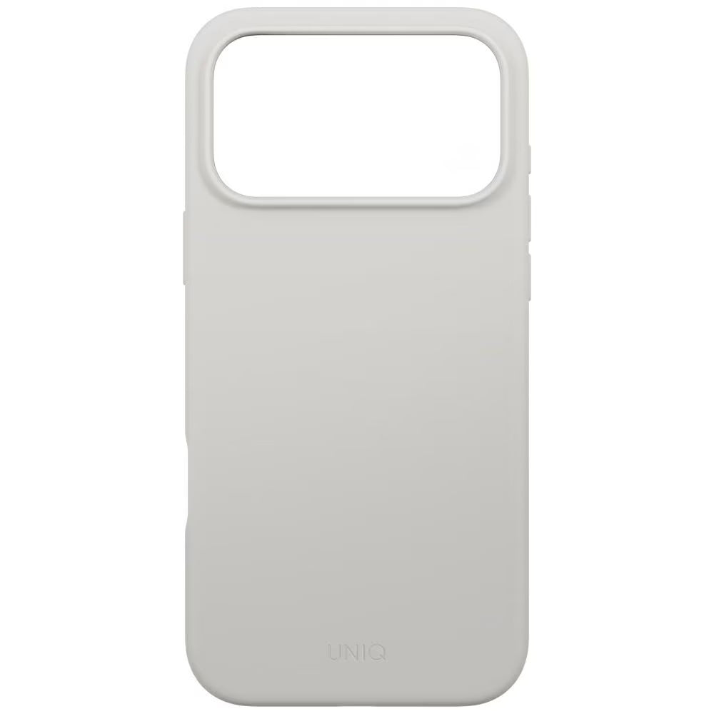 MagSafe Hülle für Apple iPhone 17 Pro Max, UNIQ, Lino MagClick, Grau