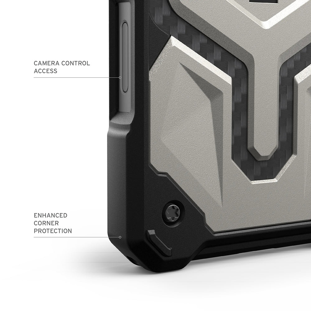 MagSafe Case for Apple iPhone 17 Pro Max, Urban Armor Gear, Monarch Pro, Gray