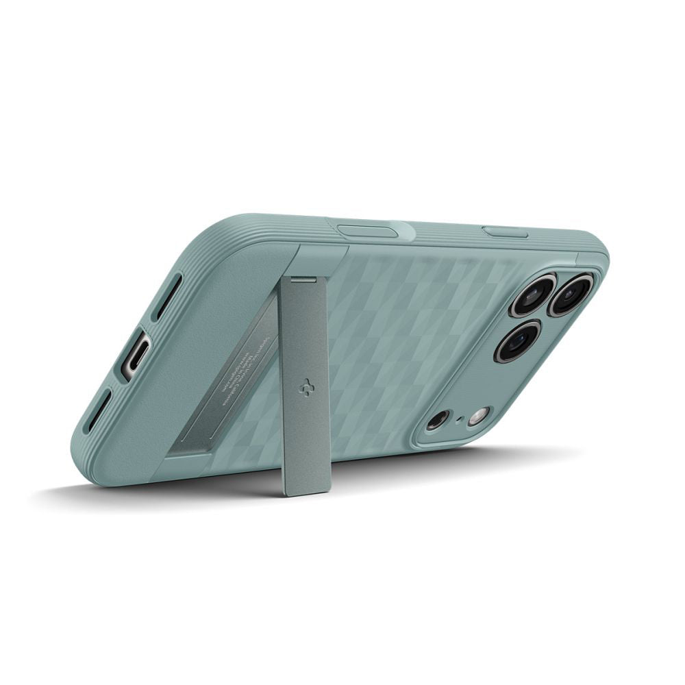 MagSafe Hülle für Apple iPhone 17 Pro, Spigen, Caseology Parallax S, Grün