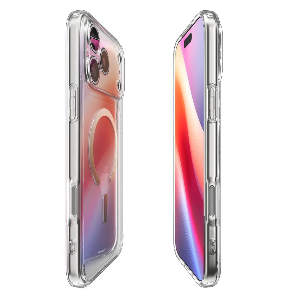 MagSafe Hülle für Apple iPhone 17 Pro, Spigen, Ultra Hybrid, Gold ACS10348