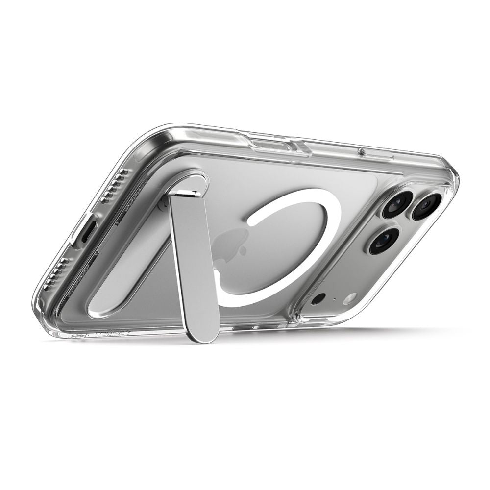 MagSafe Hülle für Apple iPhone 17 Pro, Spigen, Ultra Hybrid S, Transparent ACS09946