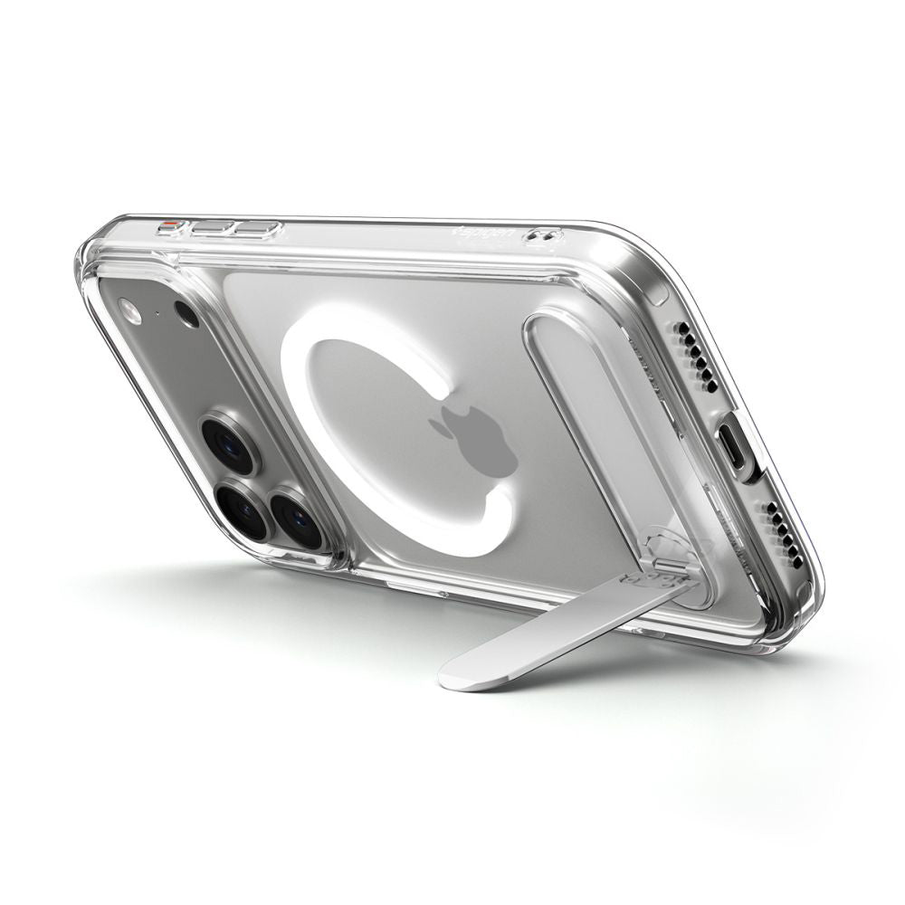 MagSafe Hülle für Apple iPhone 17 Pro, Spigen, Ultra Hybrid S, Transparent ACS09946