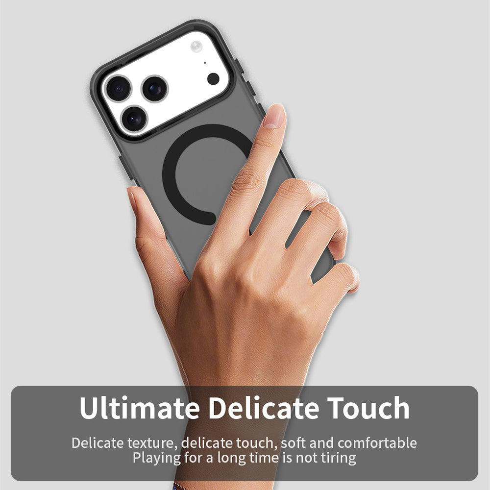 MagSafe Case for Apple iPhone 17 Pro, Techsuit, CandyCase, Black