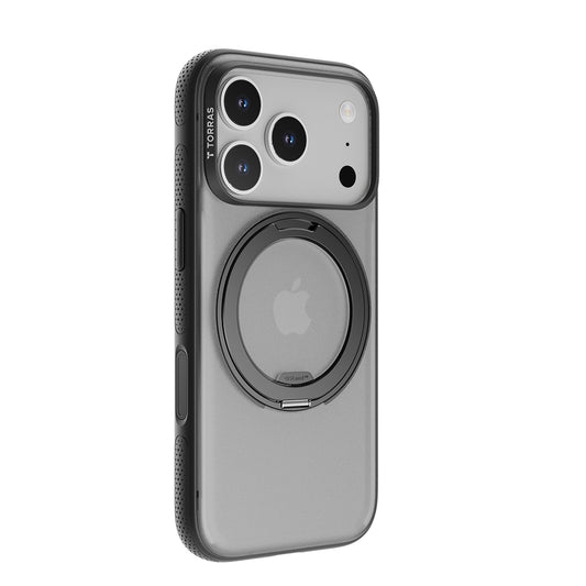 MagSafe Case for Apple iPhone 17 Pro, Torras, Ostand R Fitness, Black