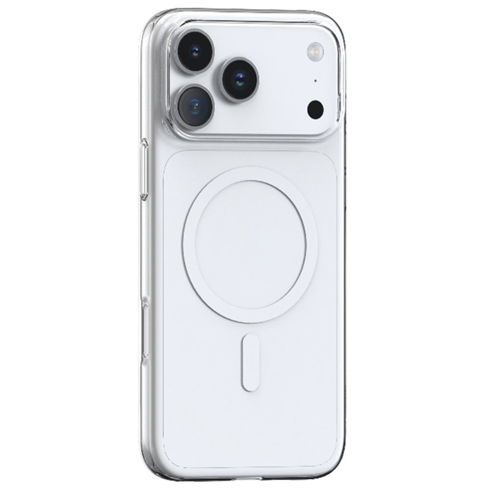 MagSafe Hülle für Apple iPhone 17 Pro, Torras, SlimFit, Transparent
