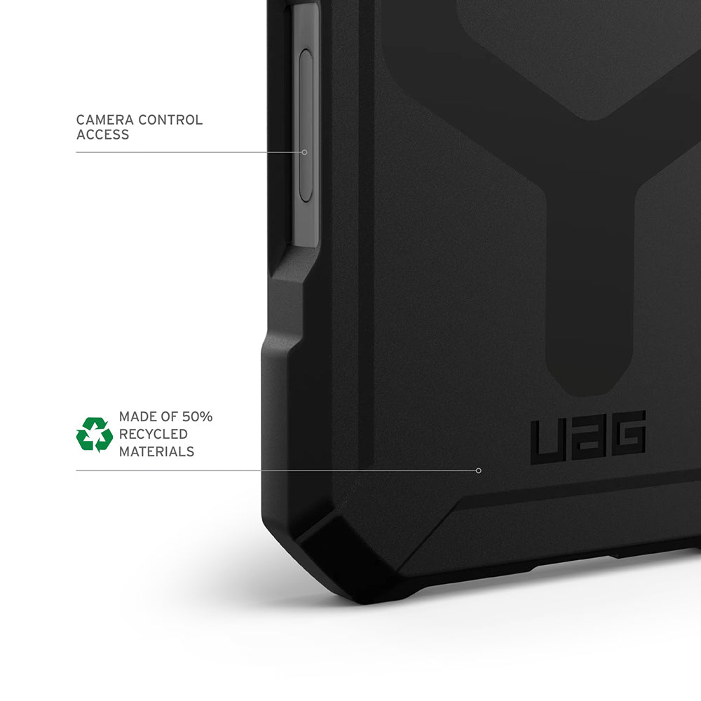 MagSafe Case for Apple iPhone 17 Pro, Urban Armor Gear, Essential Armor, Black