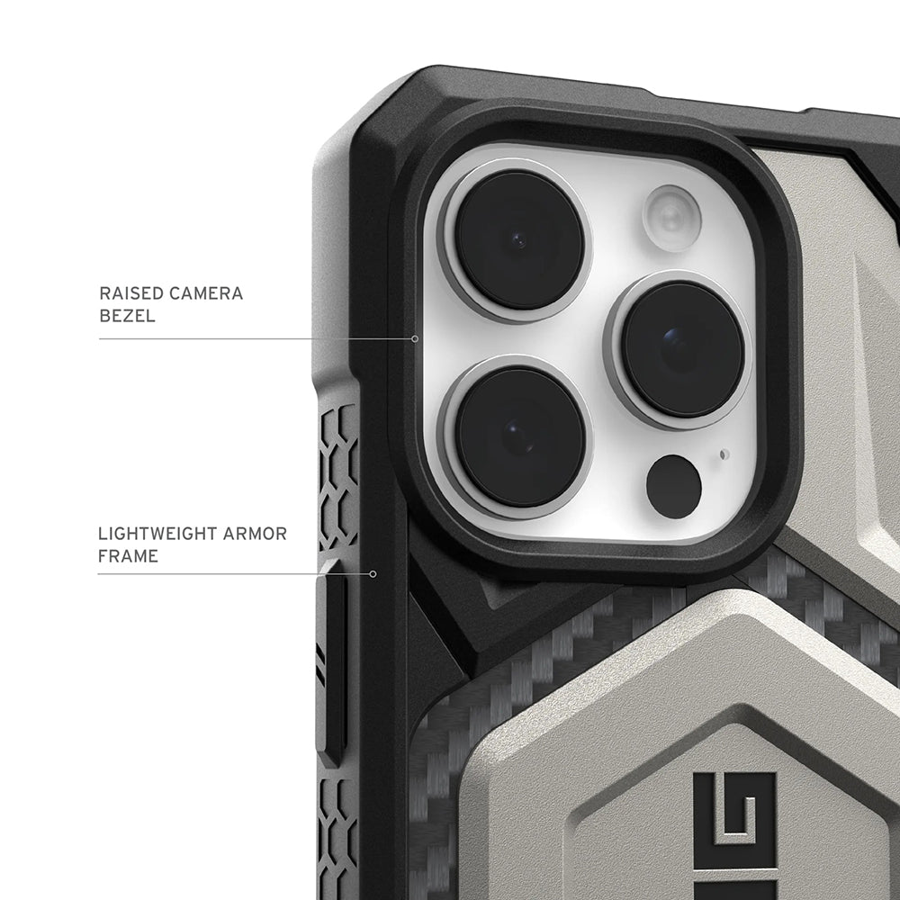 MagSafe Hülle für Apple iPhone 17 Pro, Urban Armor Gear, Monarch Pro, Grau