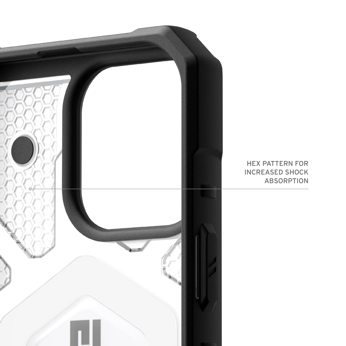 MagSafe Hülle für Apple iPhone 17 Pro, Urban Armor Gear, Pathfinder Clear, Transparent