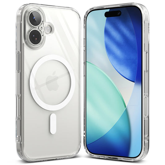 MagSafe Hülle für Apple iPhone 17, Ringke, Fusion, Transparent
