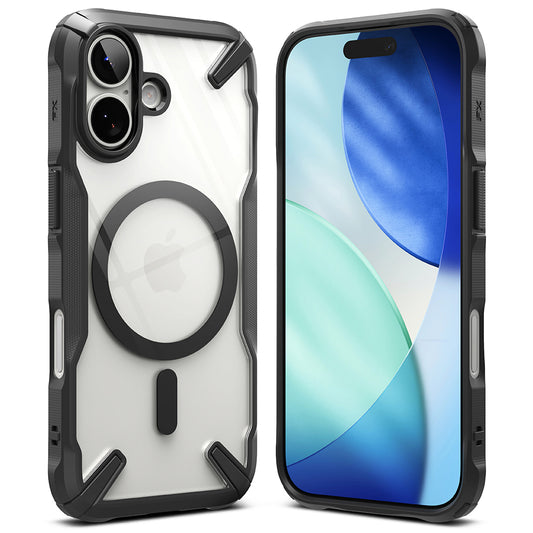 MagSafe Hülle für Apple iPhone 17, Ringke, Fusion X, Schwarz